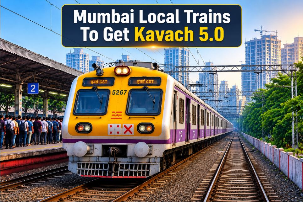 Mumbai Local Trains To Get Kavach 5.0 Safety System As Railways Target Nearly 4,000 Daily Services